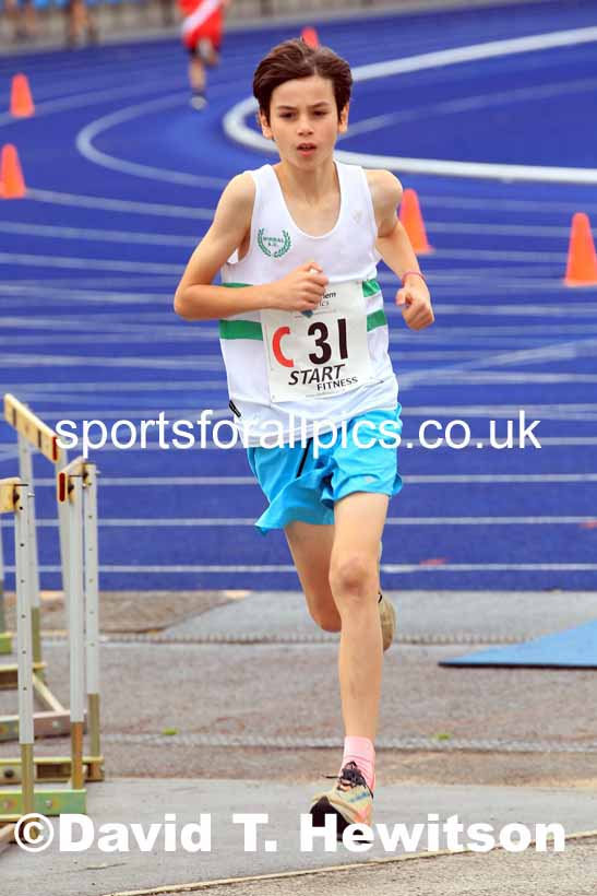Boys under-13s 2022 Northern Road Relays, SportsCity, Manchester. Photo: David T. Hewitson/Sports for All Pics